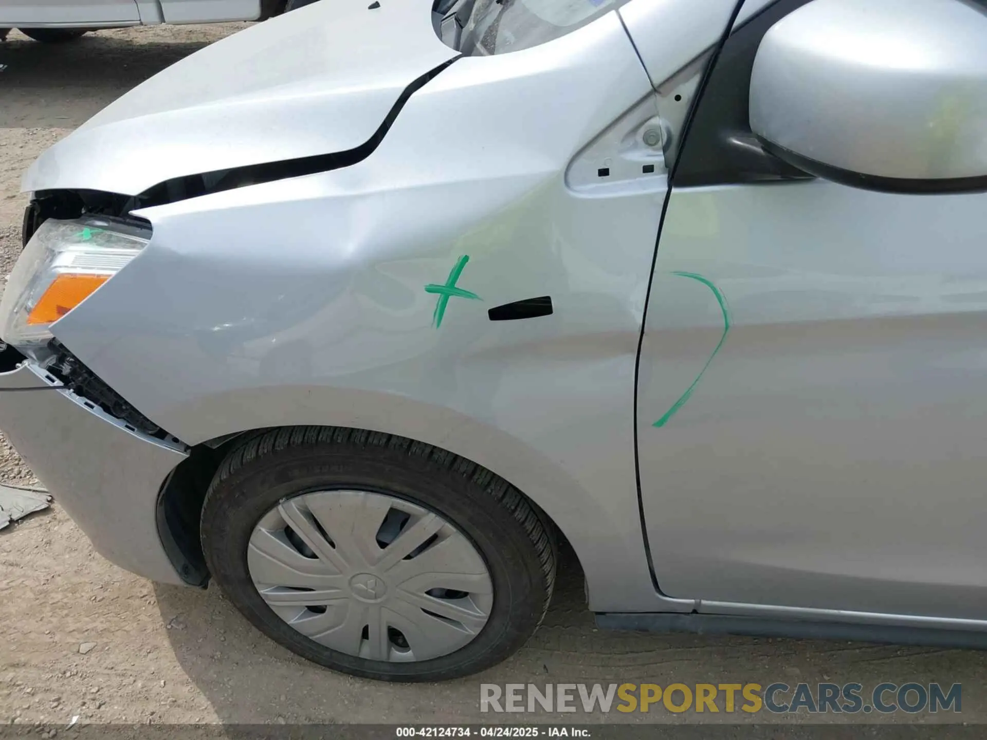 6 Photograph of a damaged car ML32AUHJ3RH020786 MITSUBISHI MIRAGE 2024