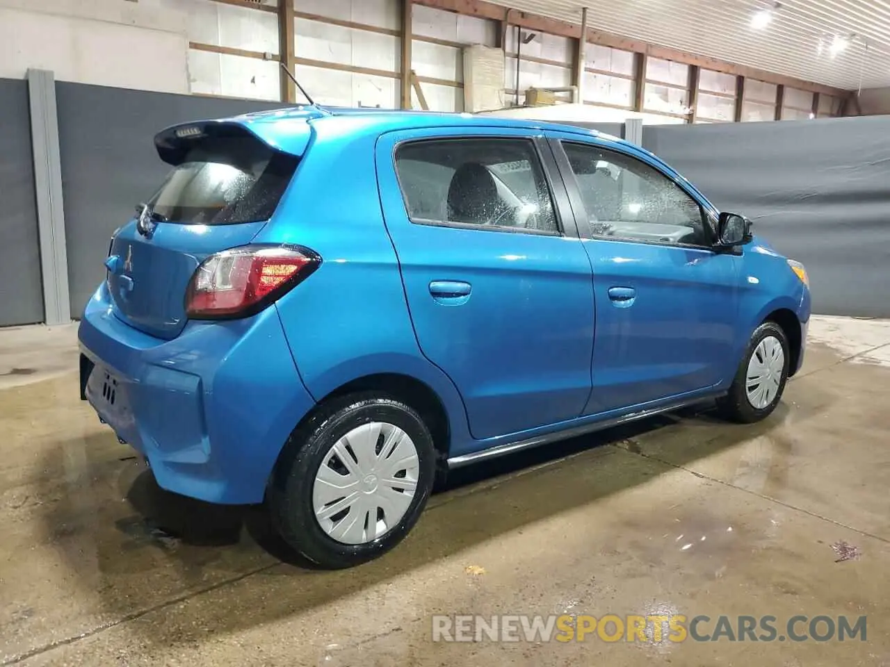 3 Photograph of a damaged car ML32AUHJ3RH021100 MITSUBISHI MIRAGE 2024