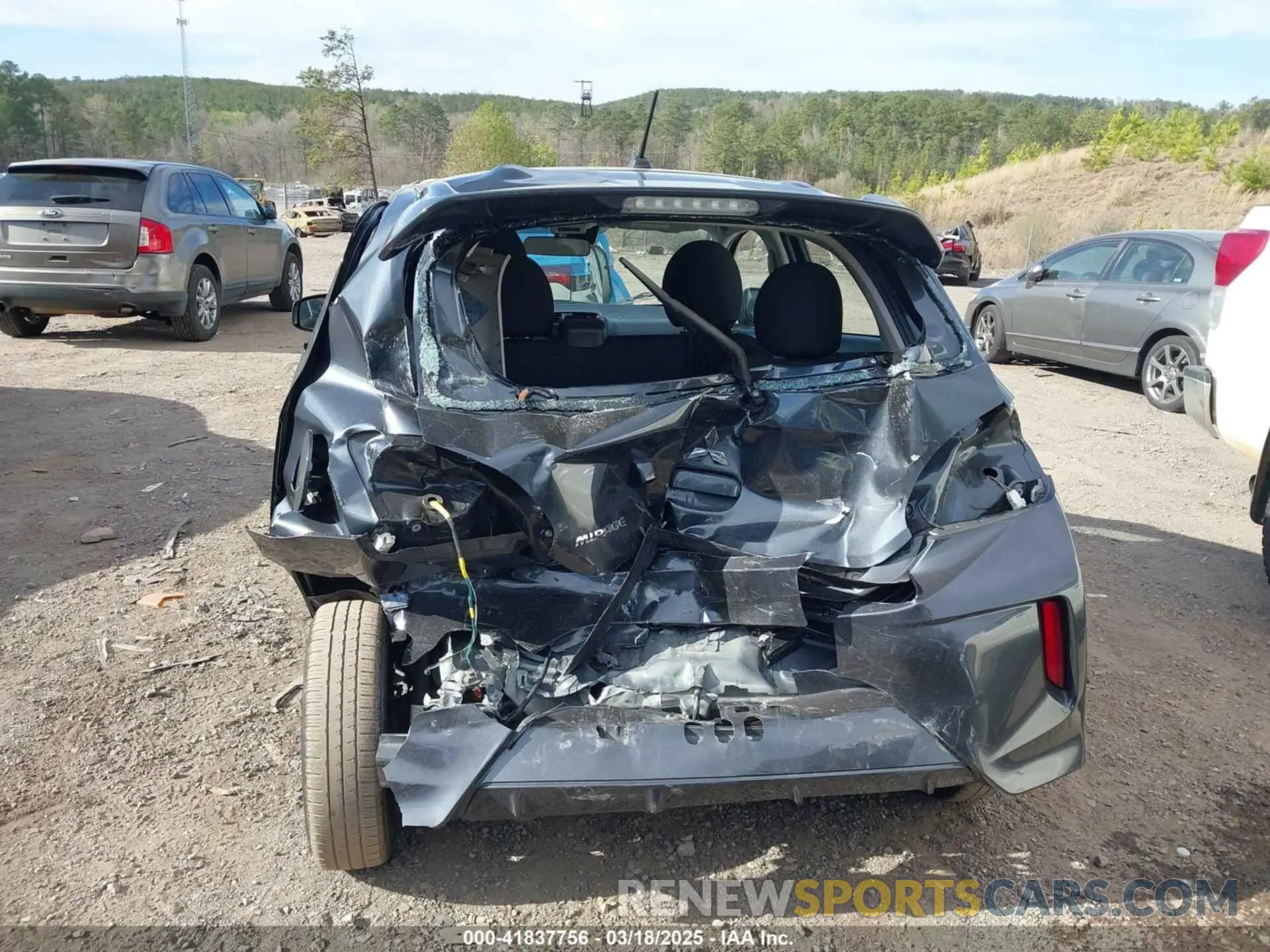 17 Photograph of a damaged car ML32AUHJ3RH021677 MITSUBISHI MIRAGE 2024