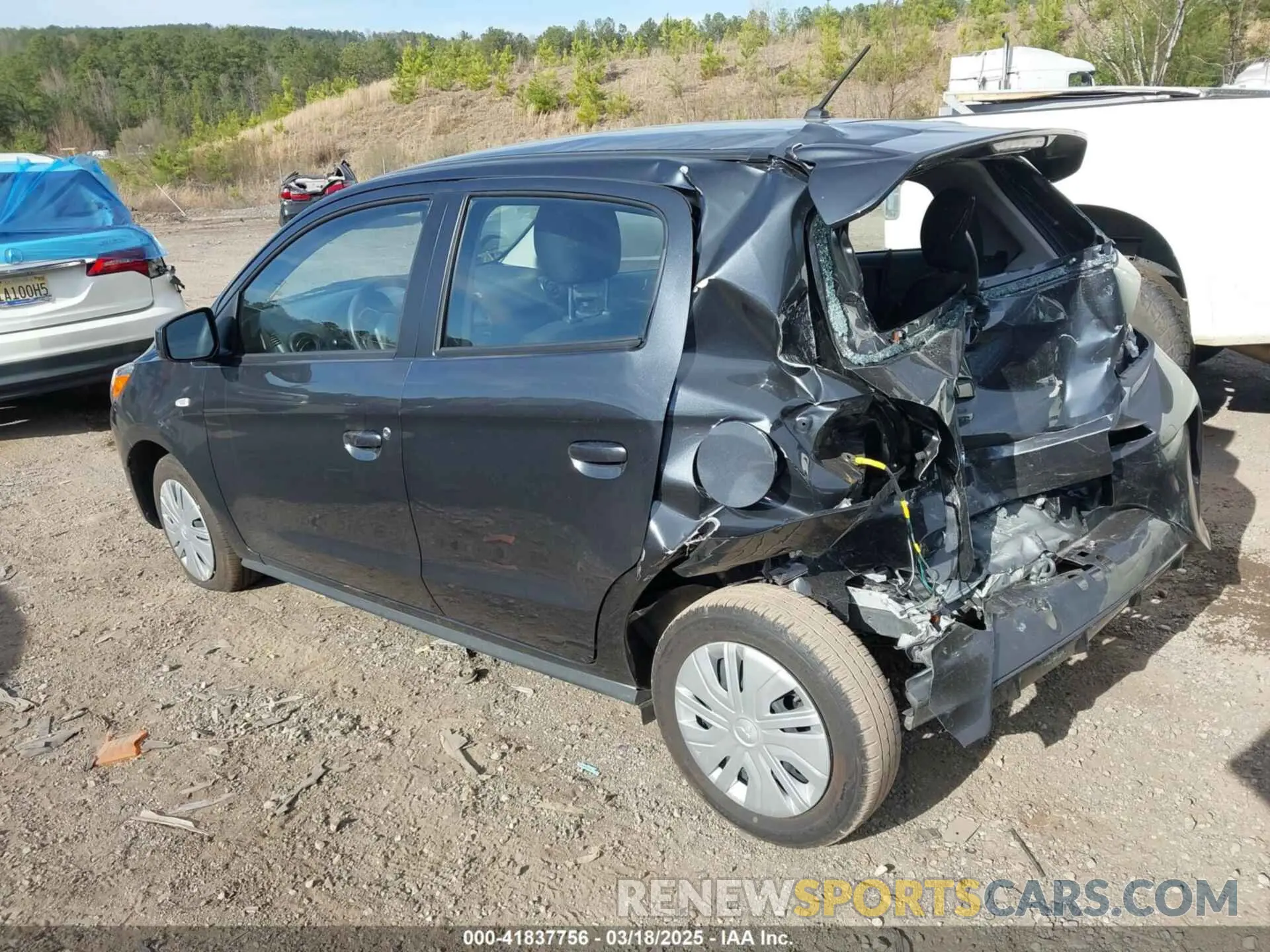 3 Photograph of a damaged car ML32AUHJ3RH021677 MITSUBISHI MIRAGE 2024
