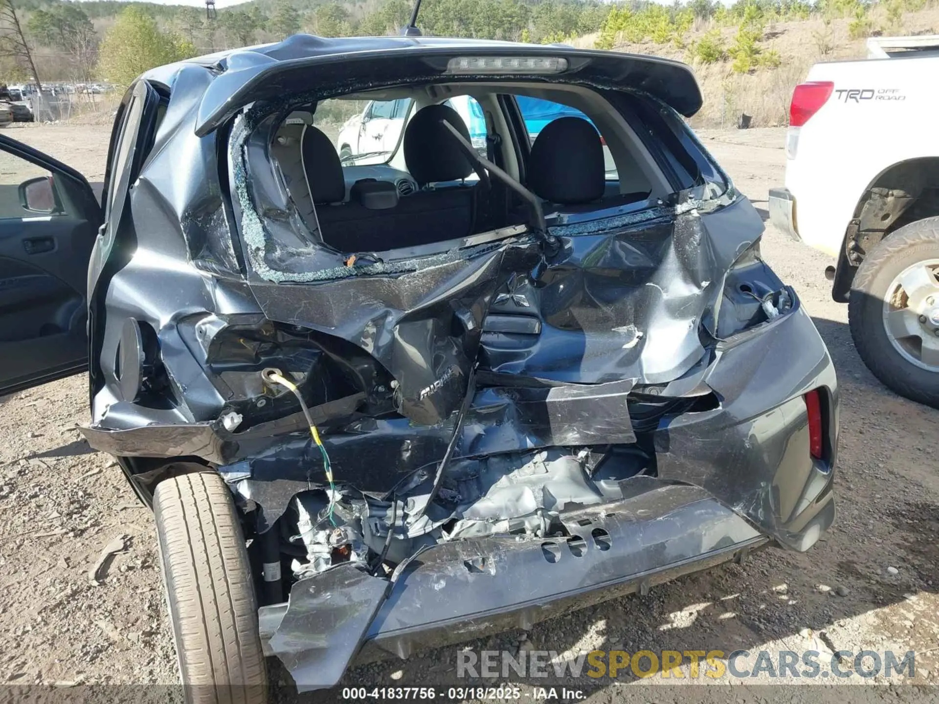 6 Photograph of a damaged car ML32AUHJ3RH021677 MITSUBISHI MIRAGE 2024