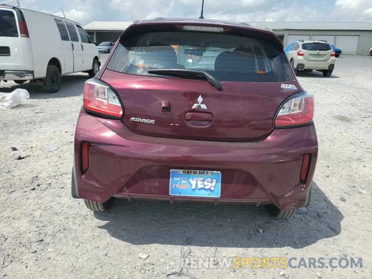 6 Photograph of a damaged car ML32AUHJ3RH023266 MITSUBISHI MIRAGE 2024