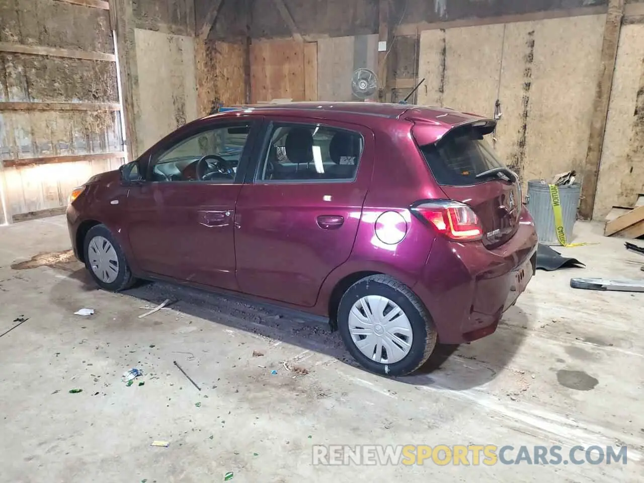 2 Photograph of a damaged car ML32AUHJ3RH024546 MITSUBISHI MIRAGE 2024