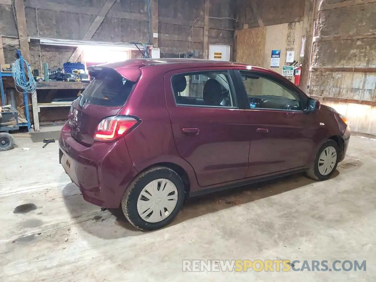 3 Photograph of a damaged car ML32AUHJ3RH024546 MITSUBISHI MIRAGE 2024