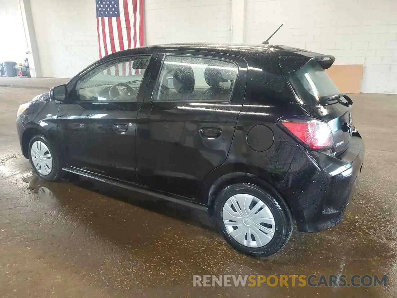 2 Photograph of a damaged car ML32AUHJ3RH028693 MITSUBISHI MIRAGE 2024