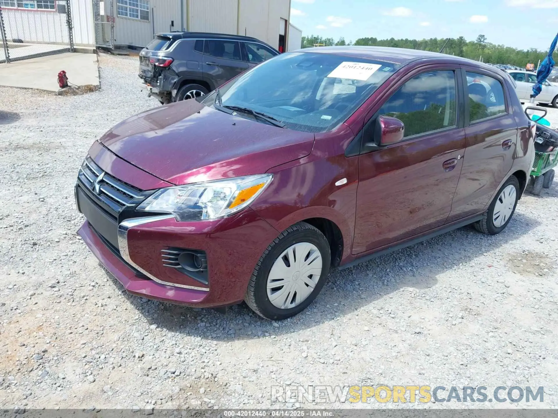 2 Photograph of a damaged car ML32AUHJ3RH028872 MITSUBISHI MIRAGE 2024