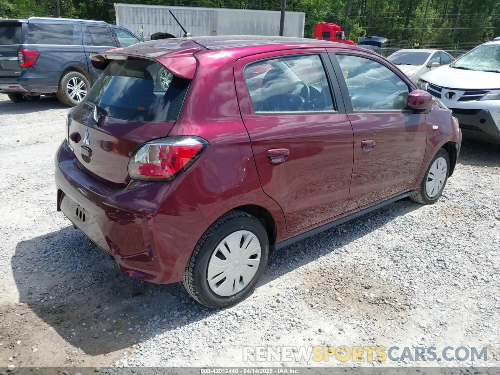 4 Photograph of a damaged car ML32AUHJ3RH028872 MITSUBISHI MIRAGE 2024