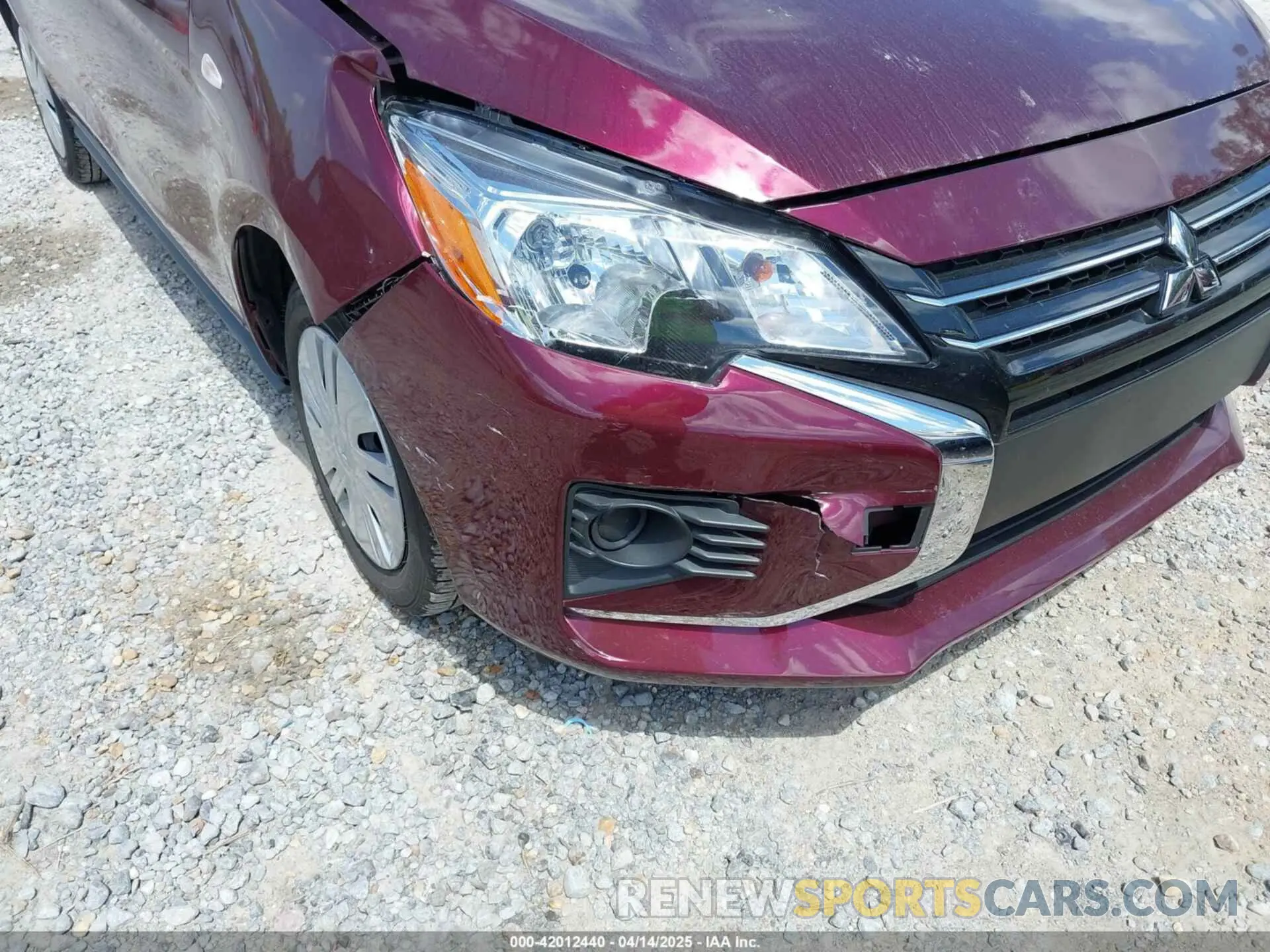 6 Photograph of a damaged car ML32AUHJ3RH028872 MITSUBISHI MIRAGE 2024
