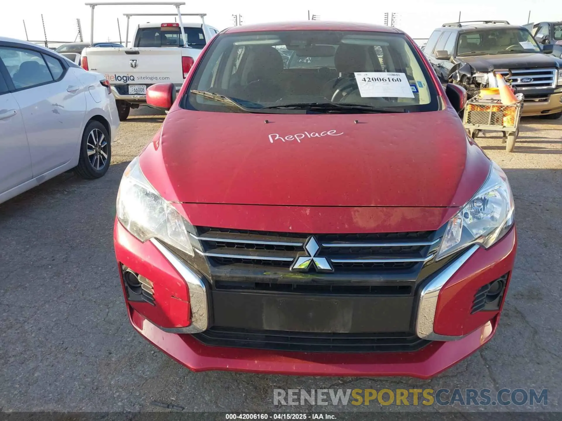13 Photograph of a damaged car ML32AUHJ3RH030654 MITSUBISHI MIRAGE 2024