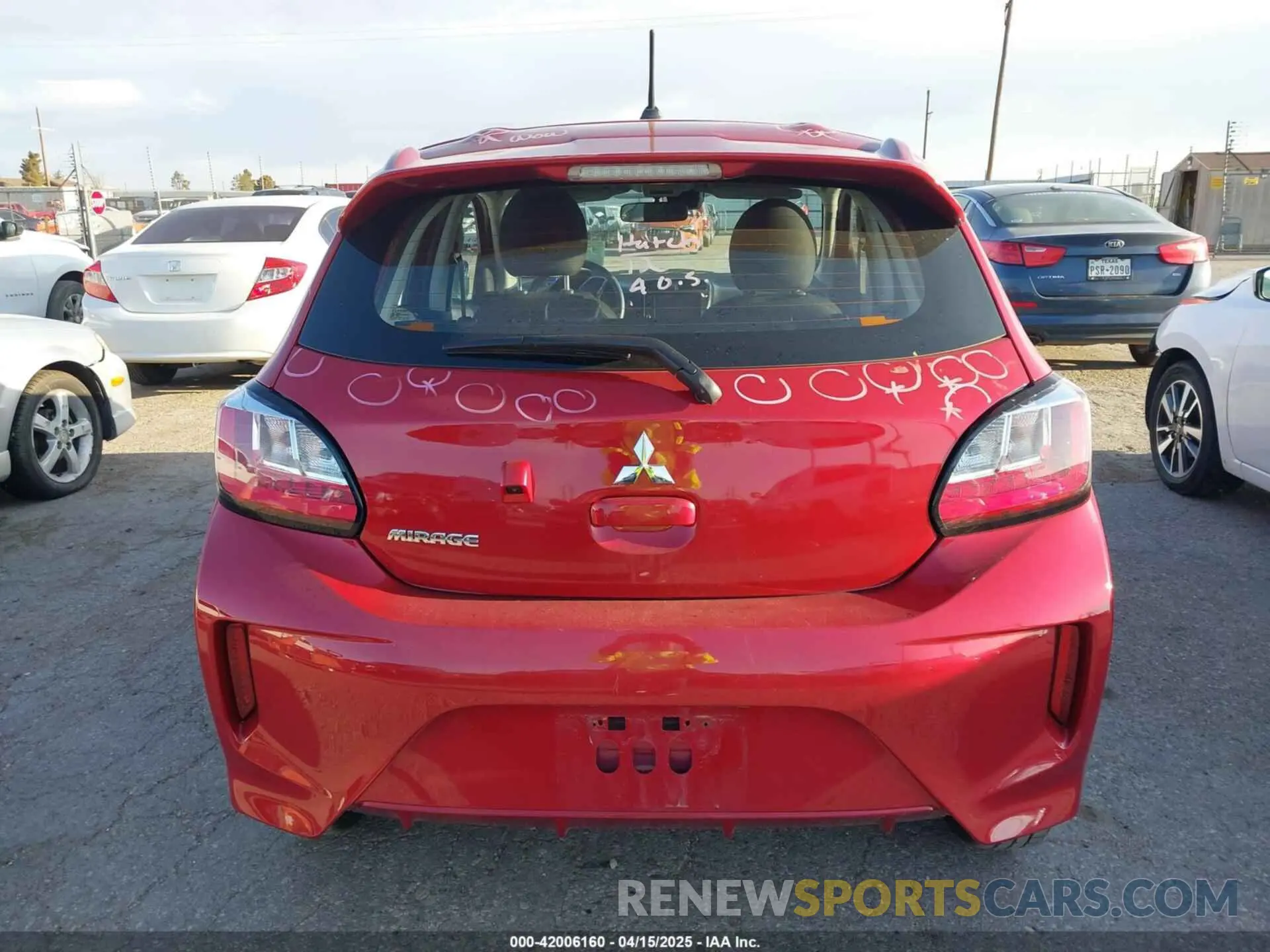 17 Photograph of a damaged car ML32AUHJ3RH030654 MITSUBISHI MIRAGE 2024
