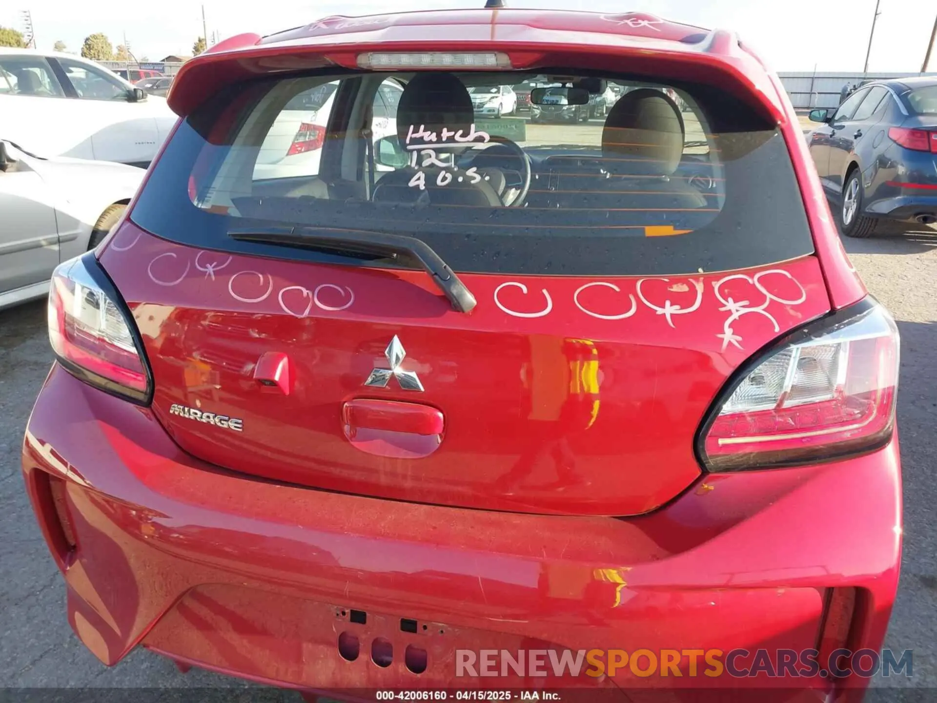 19 Photograph of a damaged car ML32AUHJ3RH030654 MITSUBISHI MIRAGE 2024
