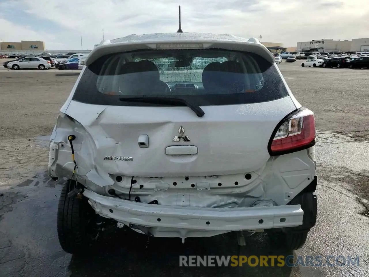 6 Photograph of a damaged car ML32AUHJ3RH031707 MITSUBISHI MIRAGE 2024