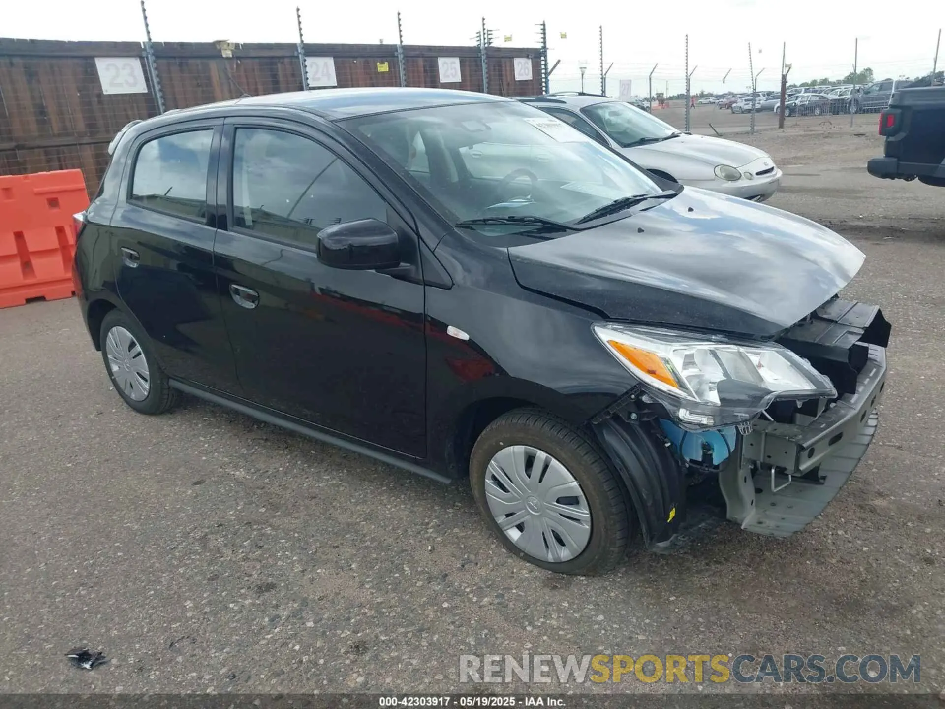1 Photograph of a damaged car ML32AUHJ3RH033103 MITSUBISHI MIRAGE 2024
