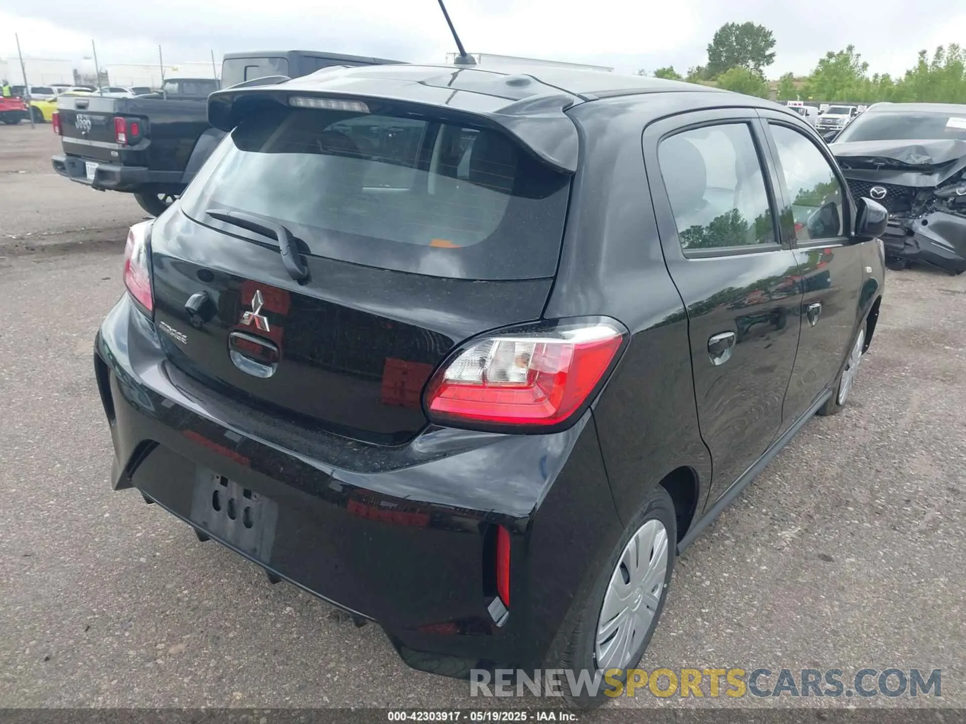4 Photograph of a damaged car ML32AUHJ3RH033103 MITSUBISHI MIRAGE 2024