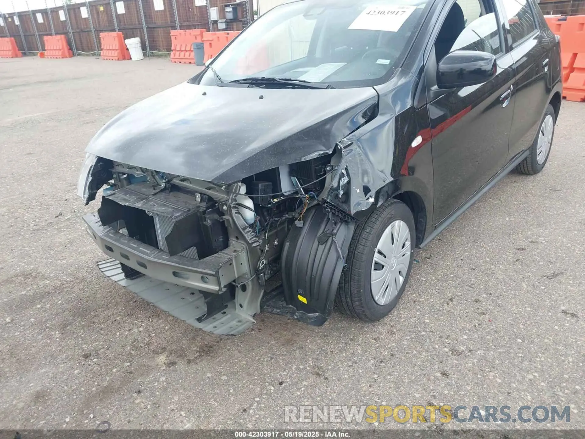 6 Photograph of a damaged car ML32AUHJ3RH033103 MITSUBISHI MIRAGE 2024