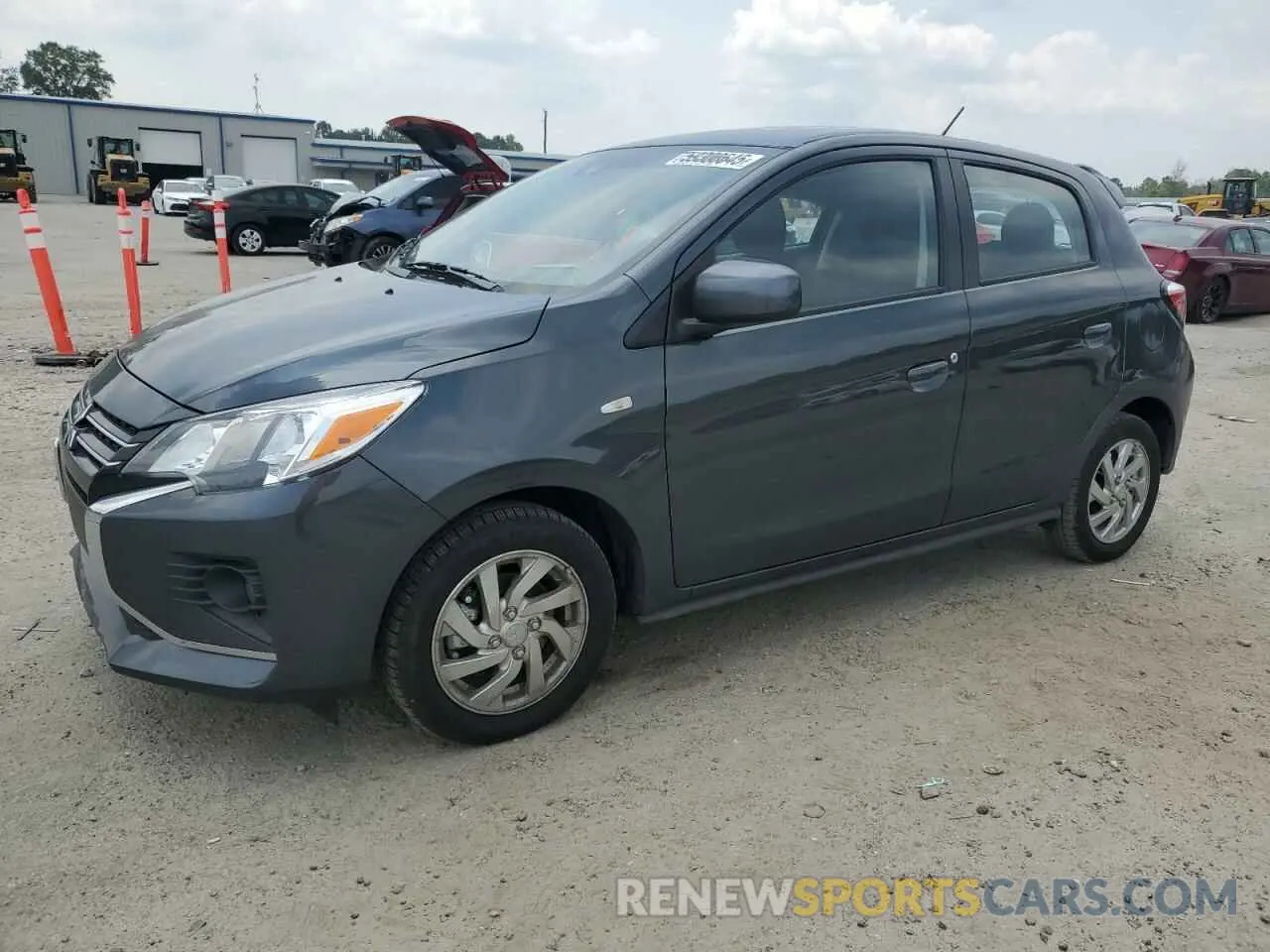 1 Photograph of a damaged car ML32AUHJ3RH033490 MITSUBISHI MIRAGE 2024
