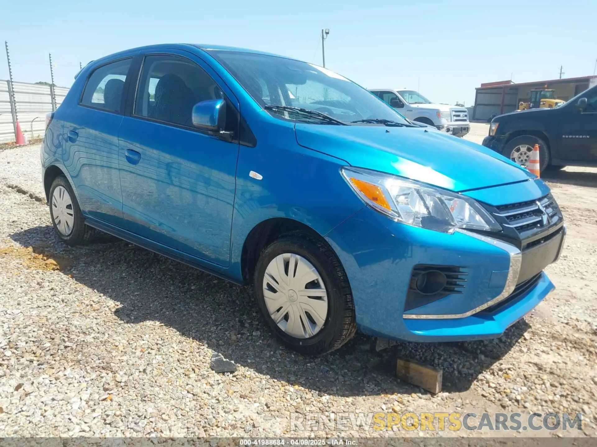1 Photograph of a damaged car ML32AUHJ3RH035577 MITSUBISHI MIRAGE 2024