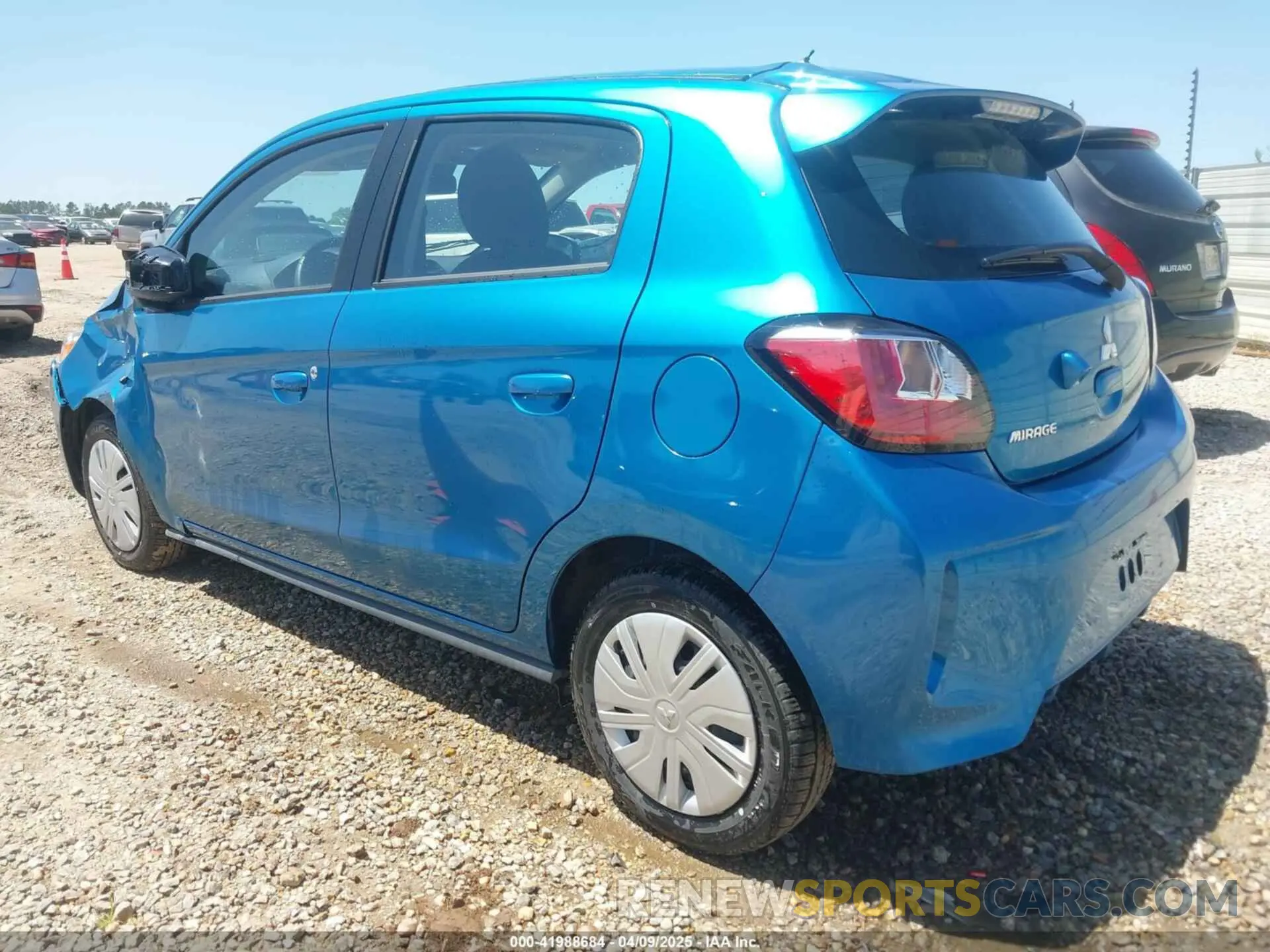 3 Photograph of a damaged car ML32AUHJ3RH035577 MITSUBISHI MIRAGE 2024