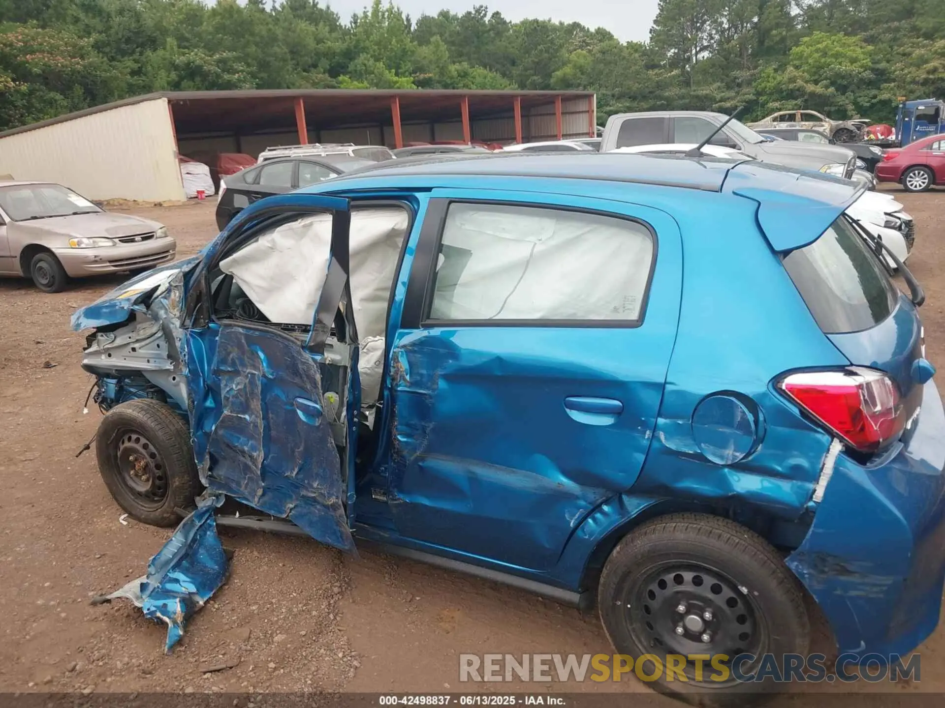 14 Photograph of a damaged car ML32AUHJ3RH036003 MITSUBISHI MIRAGE 2024