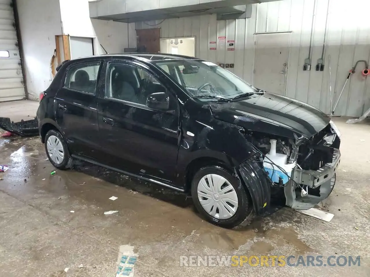 4 Photograph of a damaged car ML32AUHJ4RH006735 MITSUBISHI MIRAGE 2024