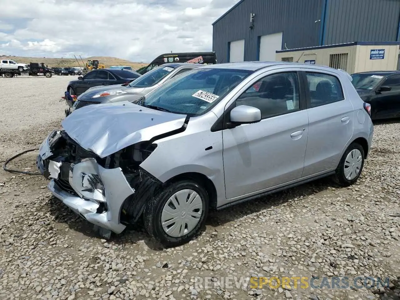 1 Photograph of a damaged car ML32AUHJ4RH013300 MITSUBISHI MIRAGE 2024