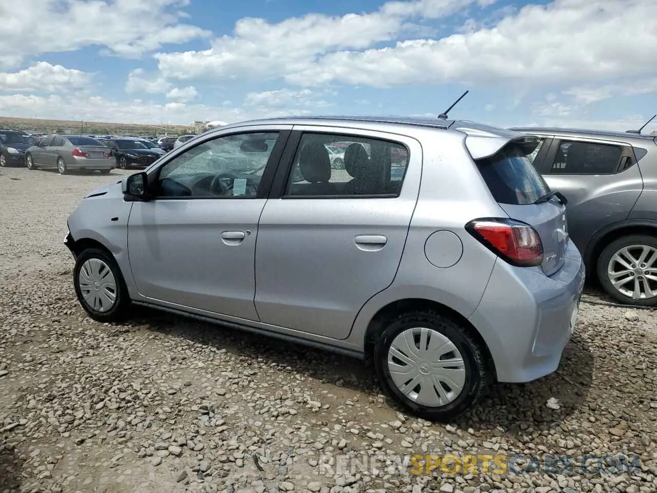 2 Photograph of a damaged car ML32AUHJ4RH013300 MITSUBISHI MIRAGE 2024