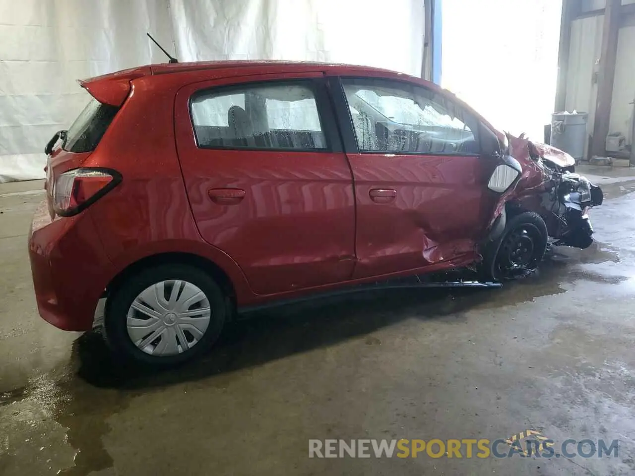 3 Photograph of a damaged car ML32AUHJ4RH017816 MITSUBISHI MIRAGE 2024