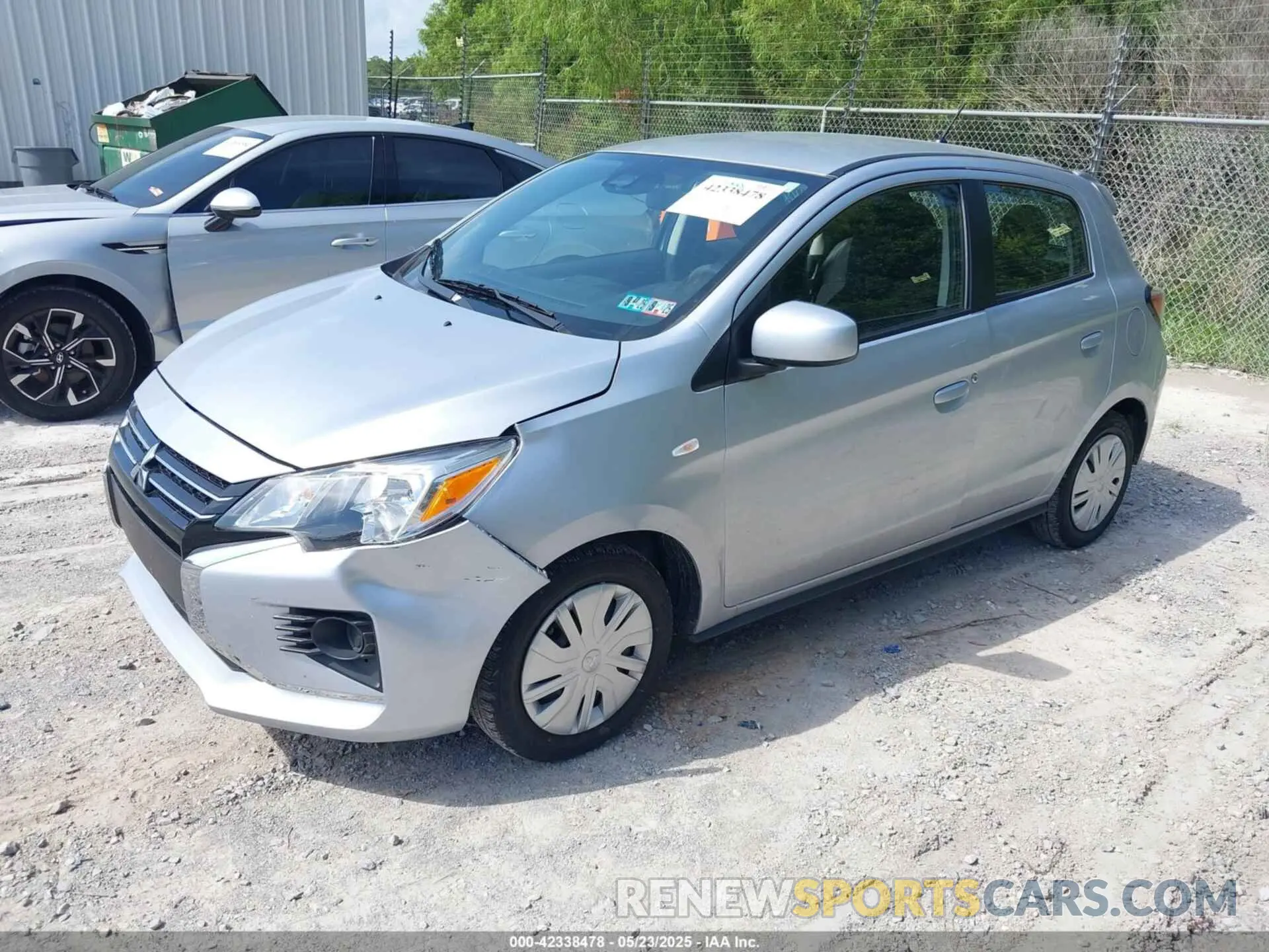 2 Photograph of a damaged car ML32AUHJ4RH020439 MITSUBISHI MIRAGE 2024