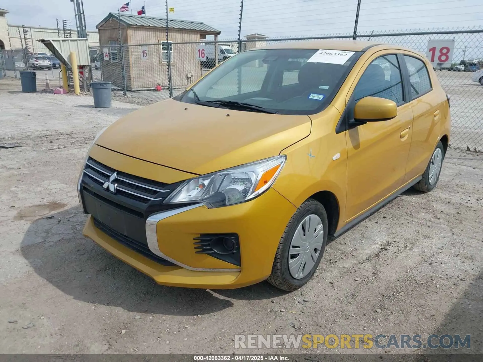 2 Photograph of a damaged car ML32AUHJ4RH022434 MITSUBISHI MIRAGE 2024