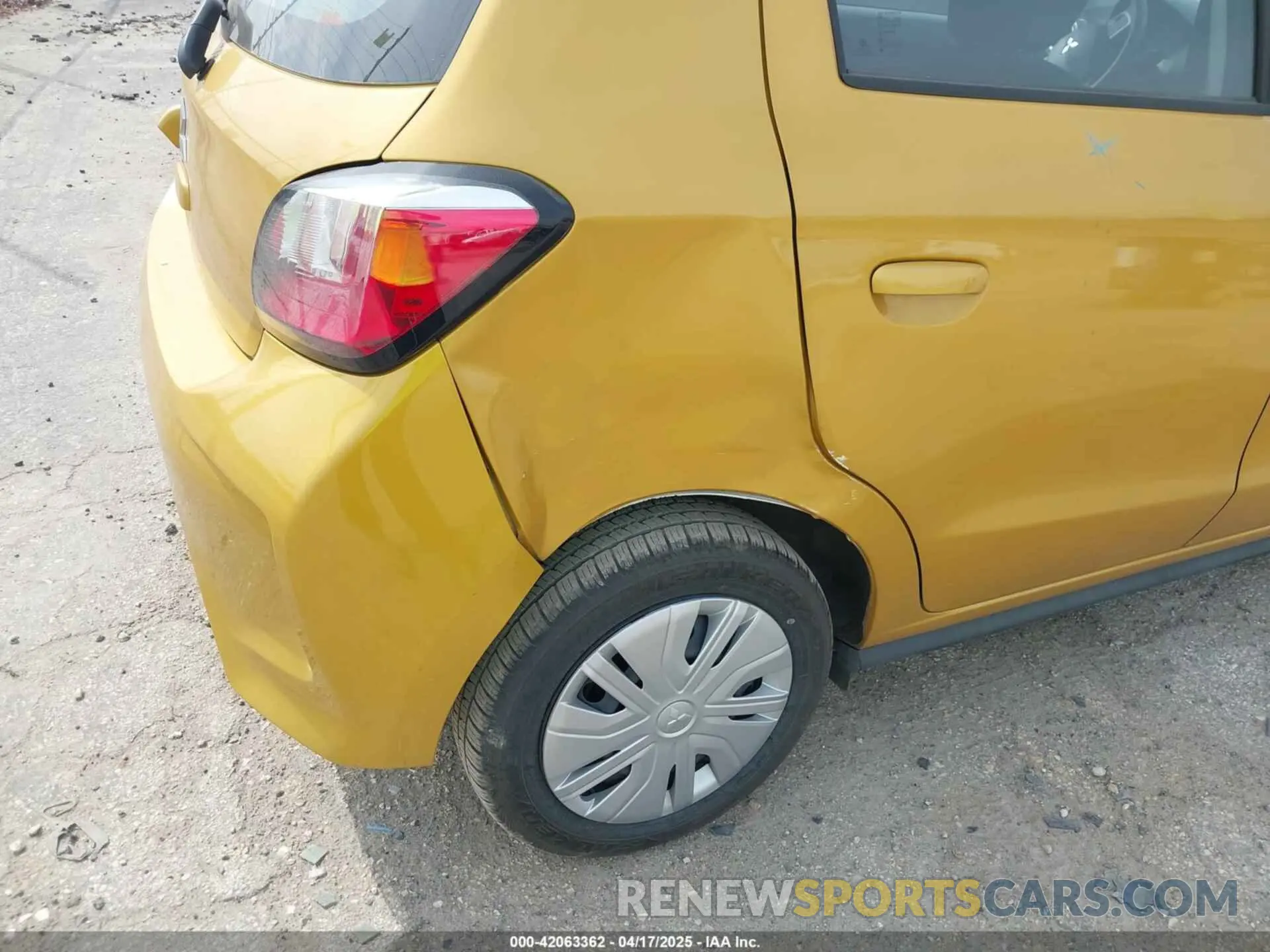 6 Photograph of a damaged car ML32AUHJ4RH022434 MITSUBISHI MIRAGE 2024