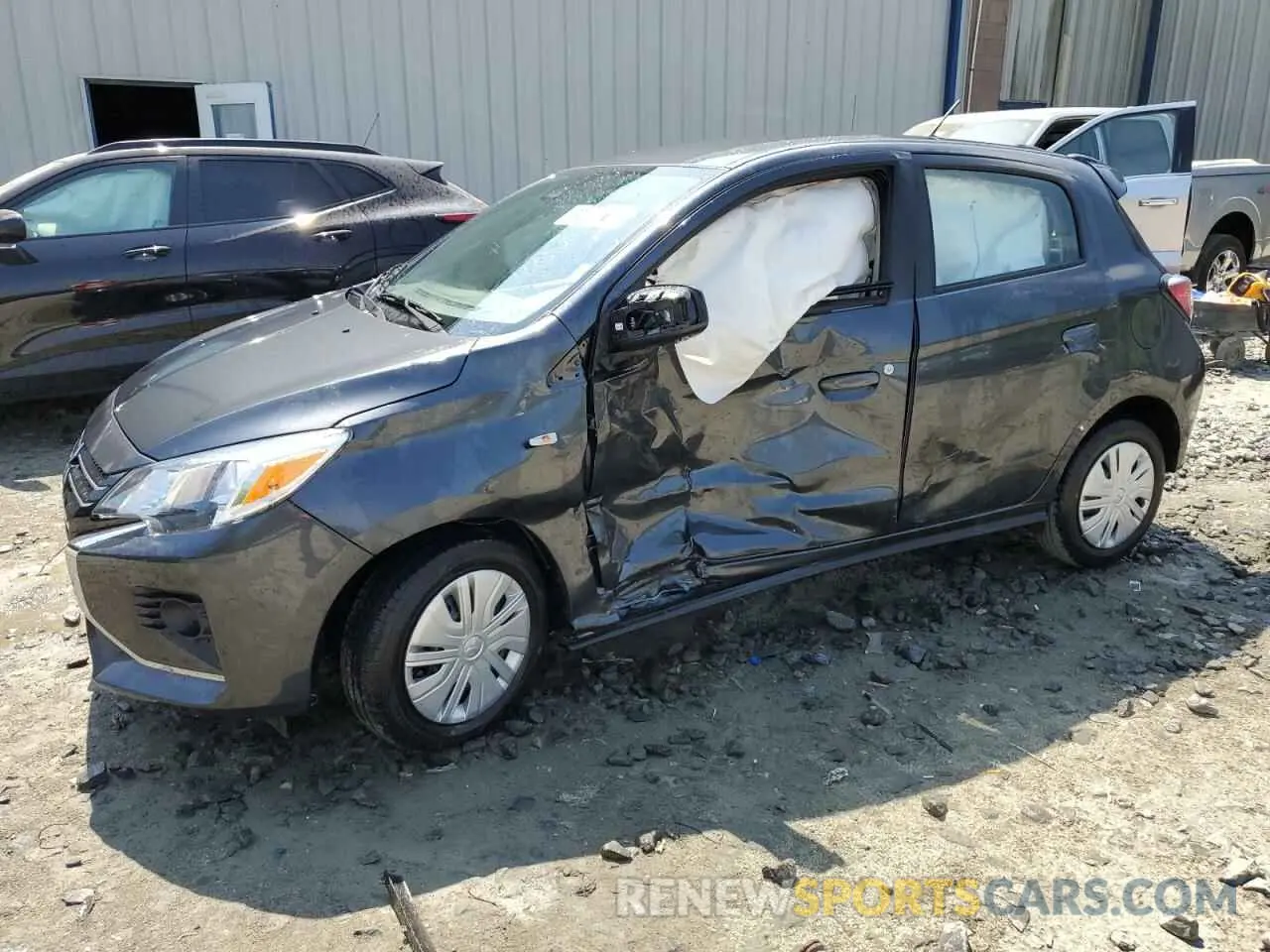 1 Photograph of a damaged car ML32AUHJ4RH024491 MITSUBISHI MIRAGE 2024