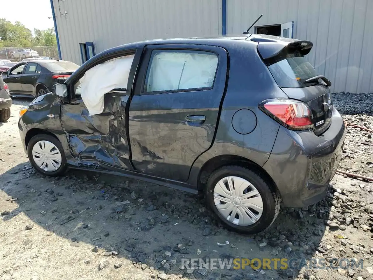 2 Photograph of a damaged car ML32AUHJ4RH024491 MITSUBISHI MIRAGE 2024