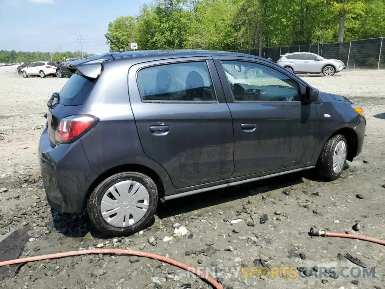 3 Photograph of a damaged car ML32AUHJ4RH024491 MITSUBISHI MIRAGE 2024