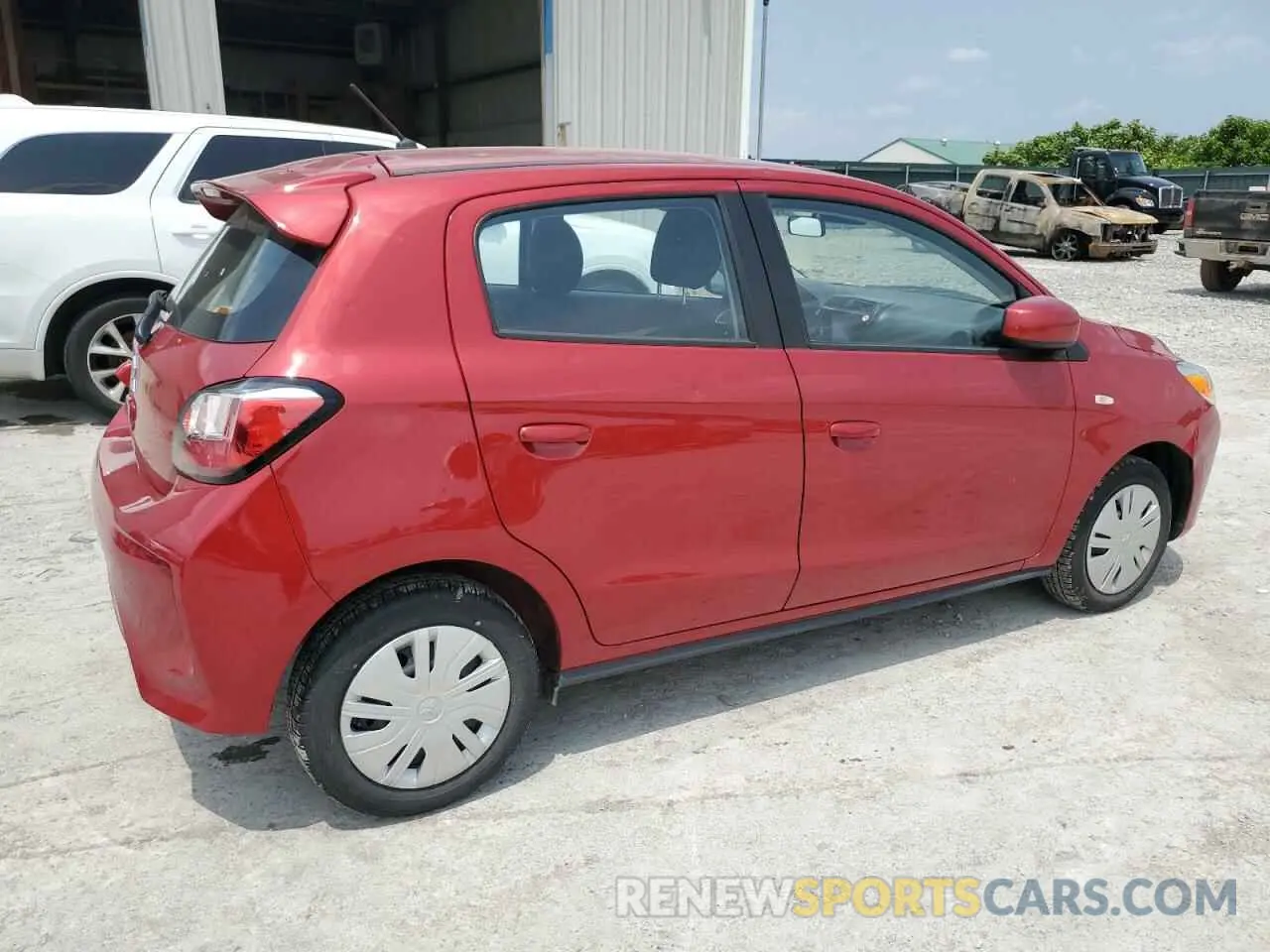 3 Photograph of a damaged car ML32AUHJ4RH028833 MITSUBISHI MIRAGE 2024