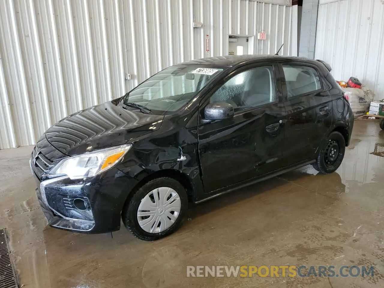 1 Photograph of a damaged car ML32AUHJ4RH032641 MITSUBISHI MIRAGE 2024