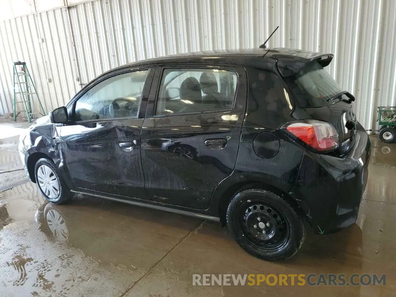 2 Photograph of a damaged car ML32AUHJ4RH032641 MITSUBISHI MIRAGE 2024