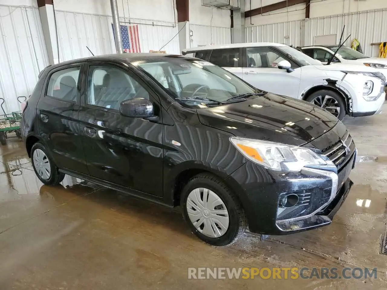 4 Photograph of a damaged car ML32AUHJ4RH032641 MITSUBISHI MIRAGE 2024
