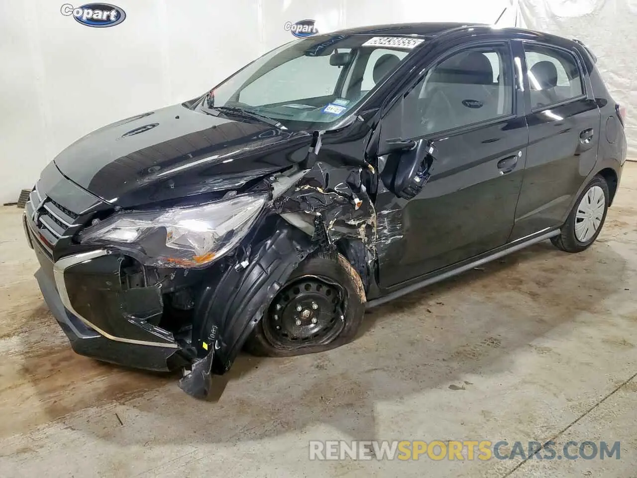 1 Photograph of a damaged car ML32AUHJ4RH032719 MITSUBISHI MIRAGE 2024