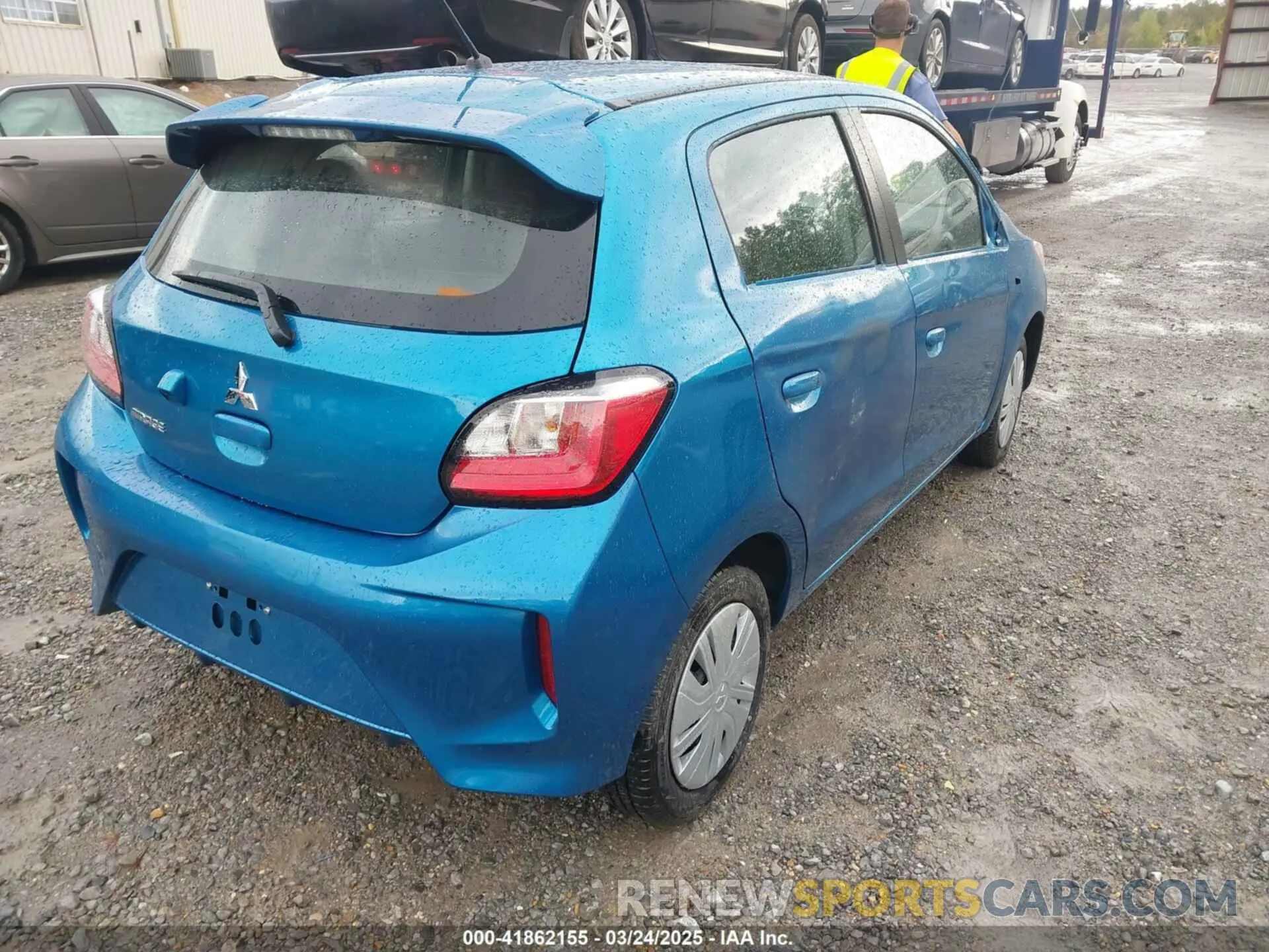 4 Photograph of a damaged car ML32AUHJ4RH036544 MITSUBISHI MIRAGE 2024