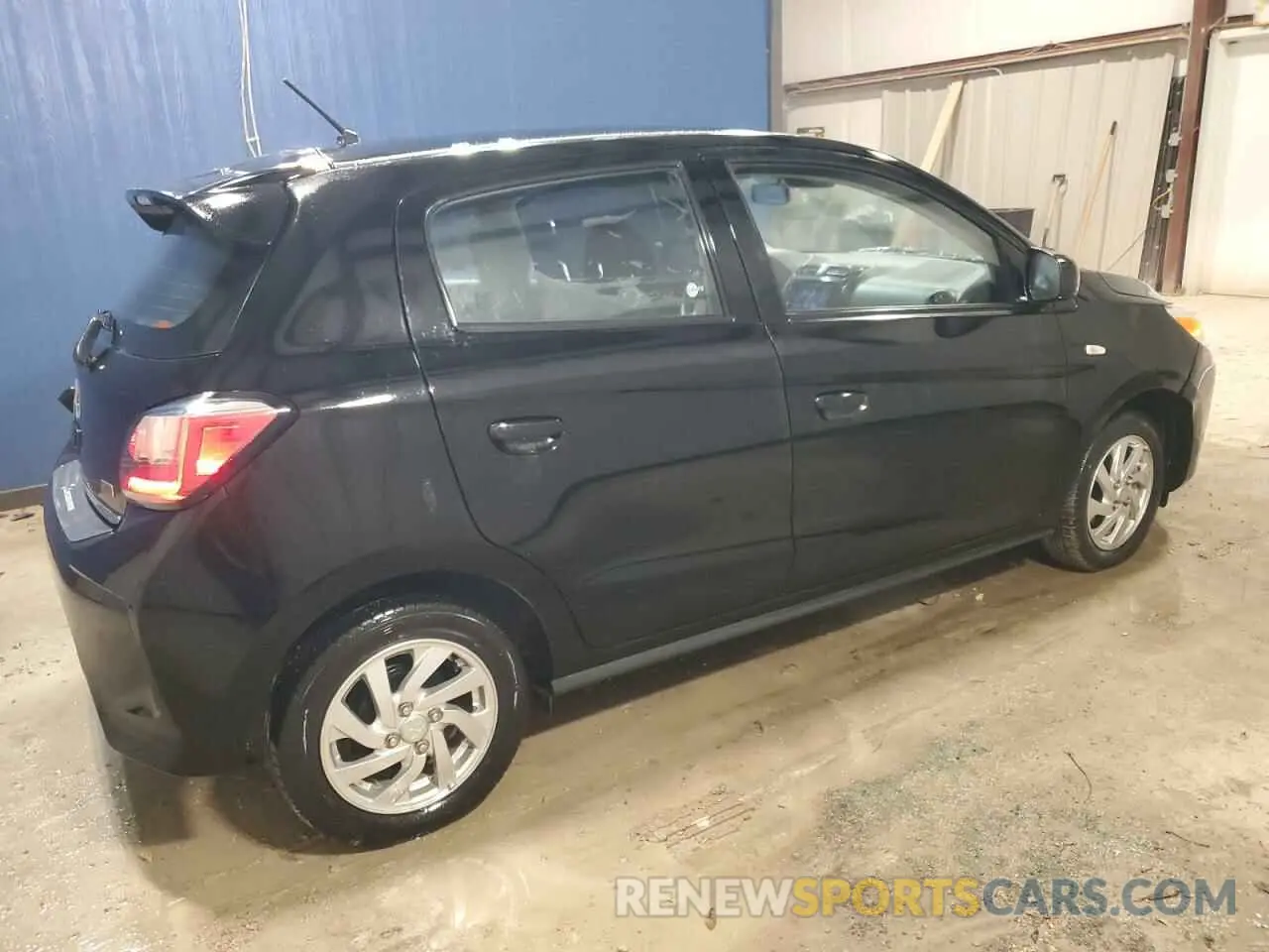 3 Photograph of a damaged car ML32AUHJ5RH004167 MITSUBISHI MIRAGE 2024