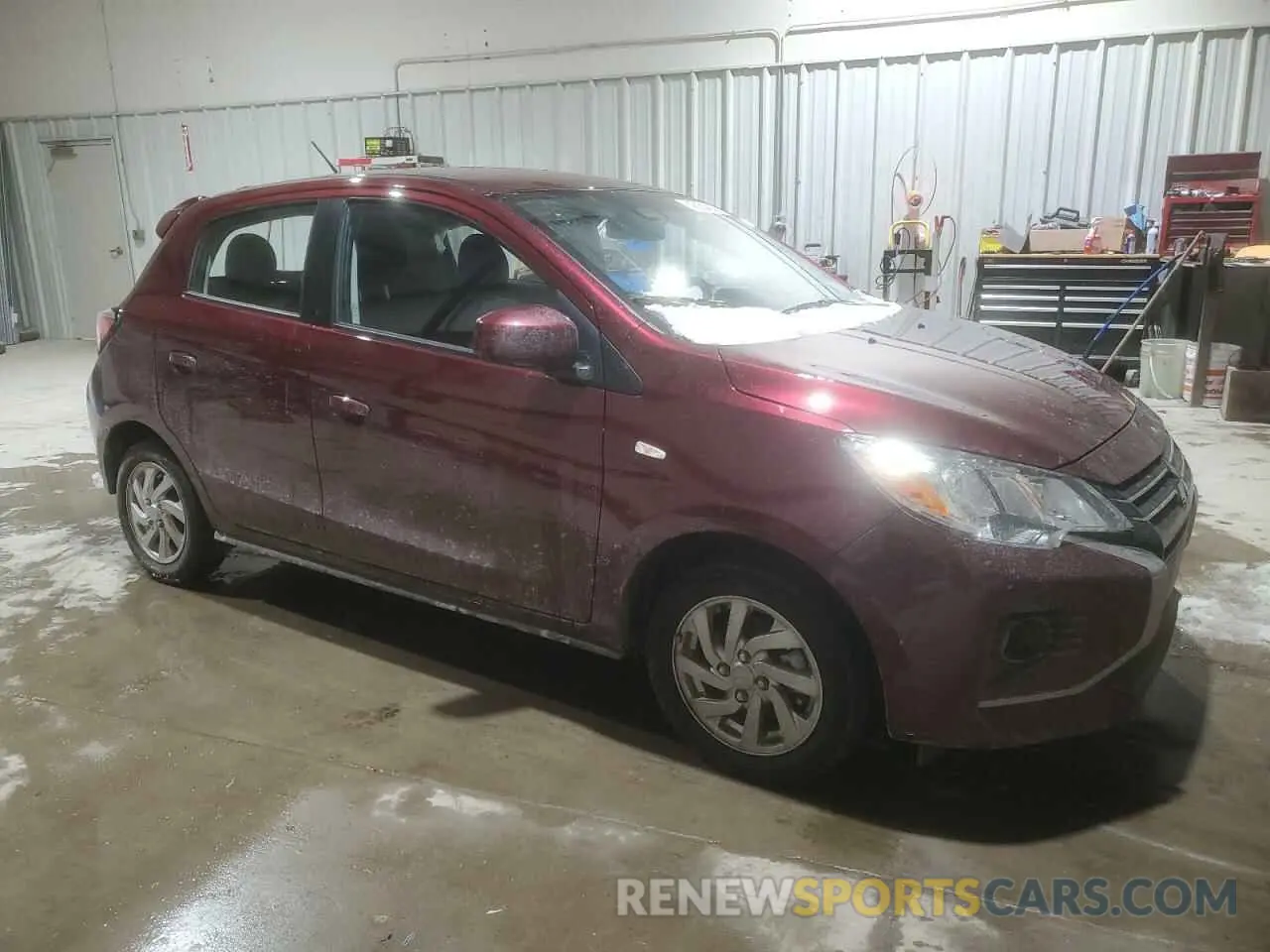 4 Photograph of a damaged car ML32AUHJ5RH004461 MITSUBISHI MIRAGE 2024