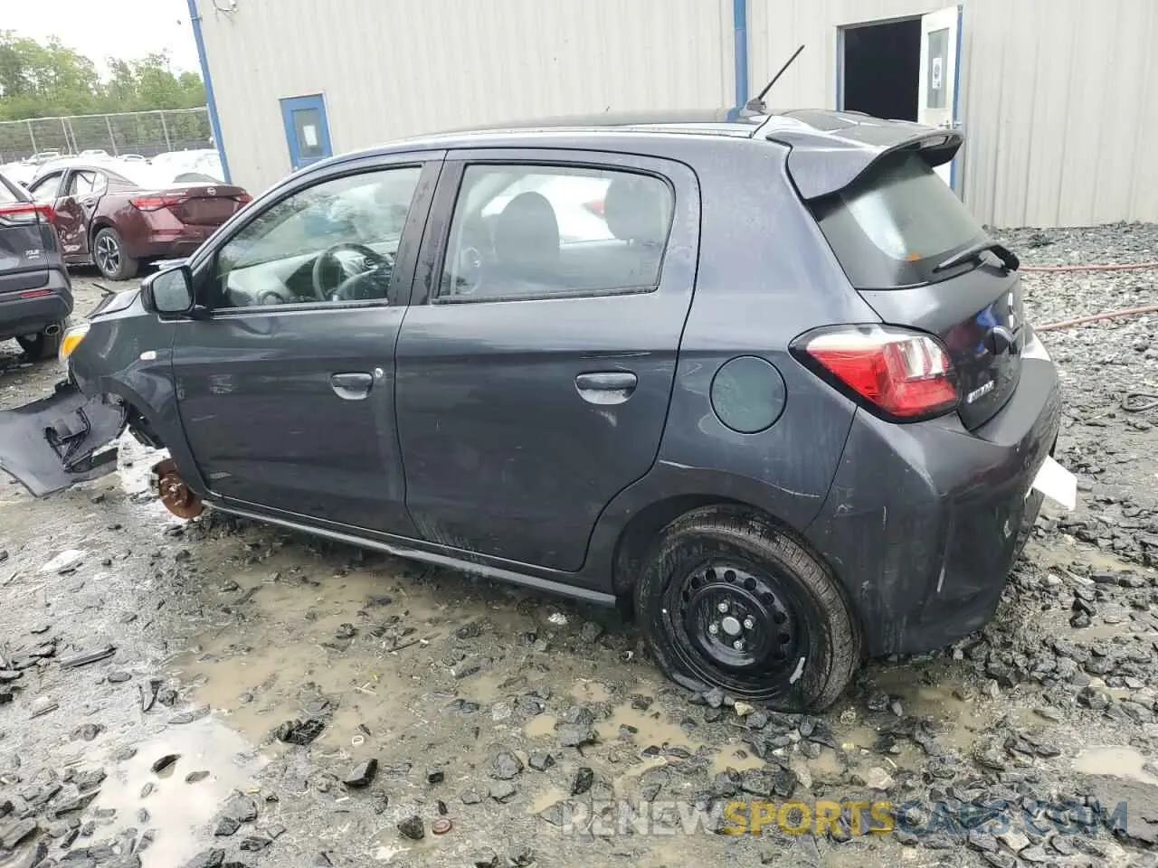 2 Photograph of a damaged car ML32AUHJ5RH005951 MITSUBISHI MIRAGE 2024
