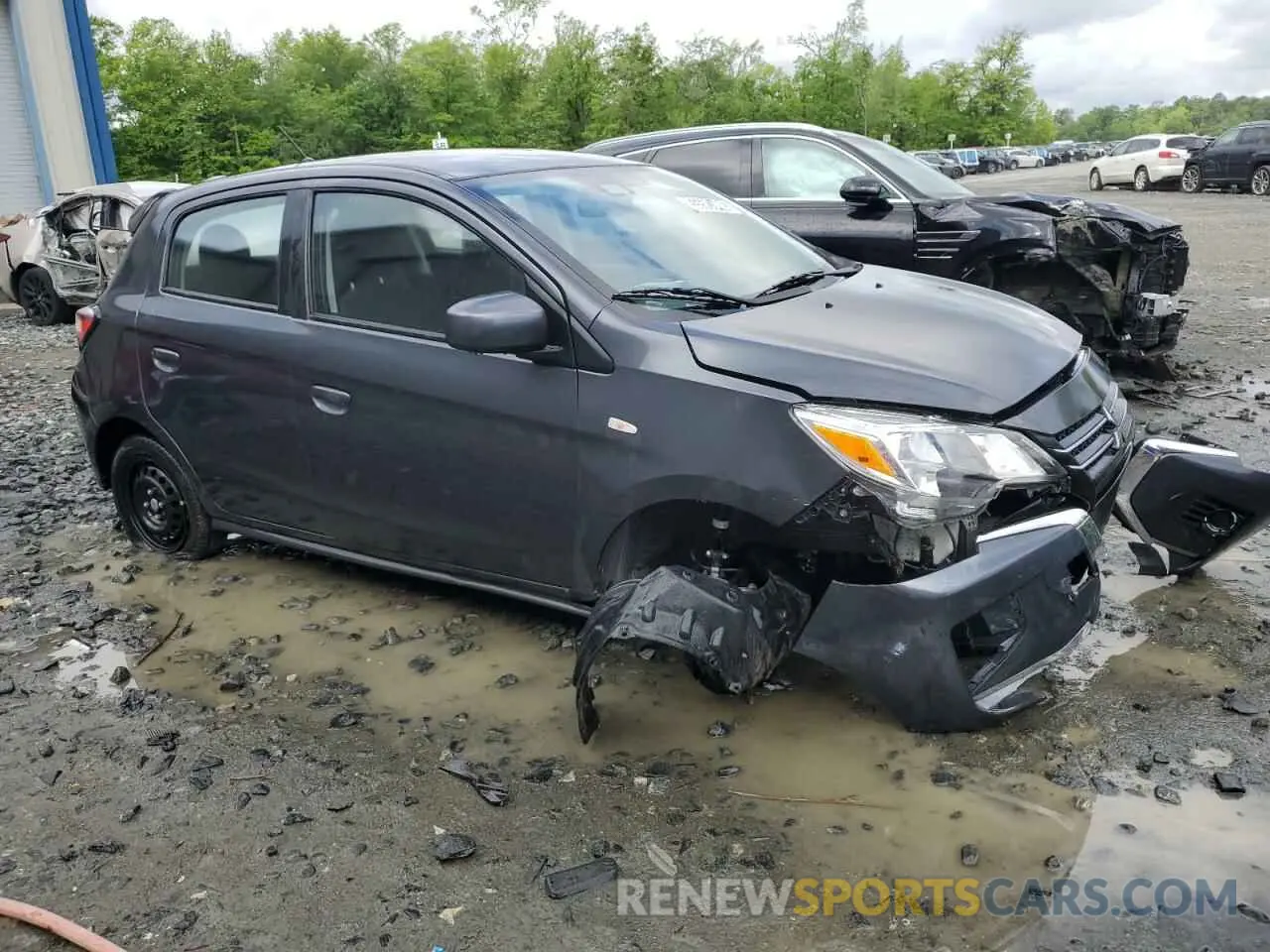 4 Photograph of a damaged car ML32AUHJ5RH005951 MITSUBISHI MIRAGE 2024