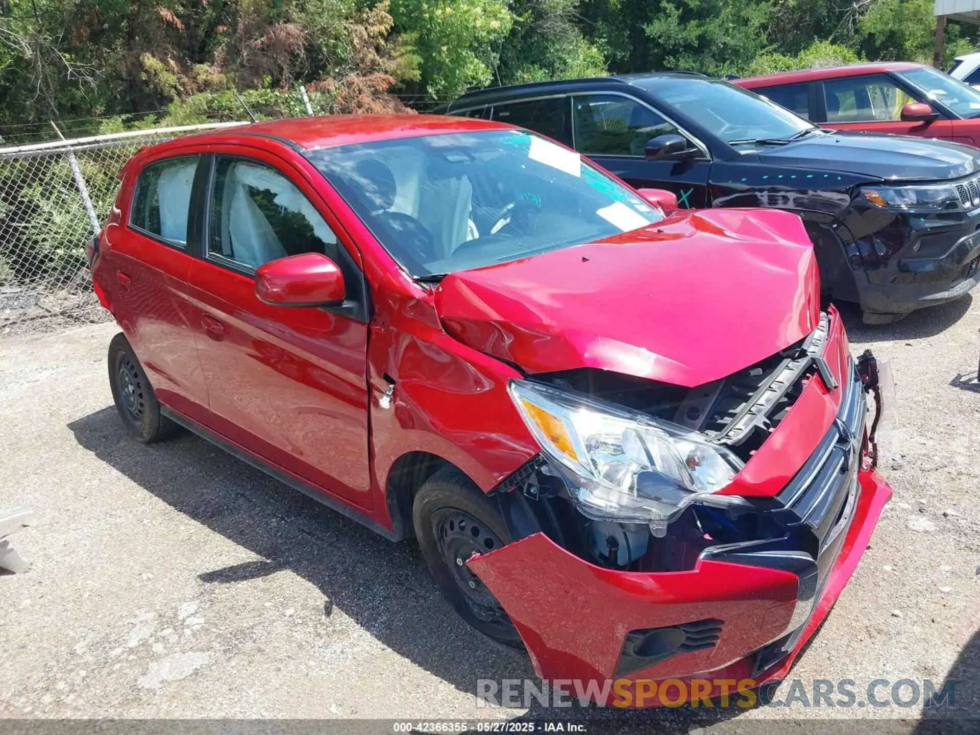 1 Photograph of a damaged car ML32AUHJ5RH007960 MITSUBISHI MIRAGE 2024