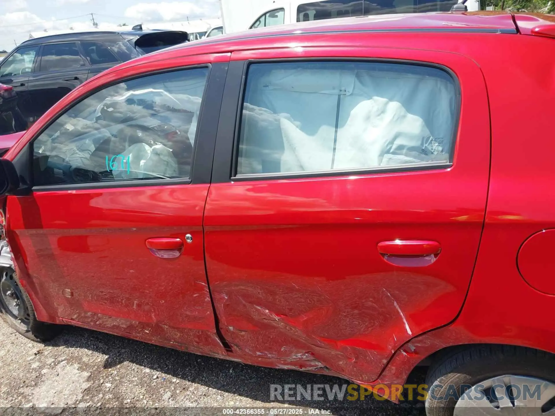 14 Photograph of a damaged car ML32AUHJ5RH007960 MITSUBISHI MIRAGE 2024