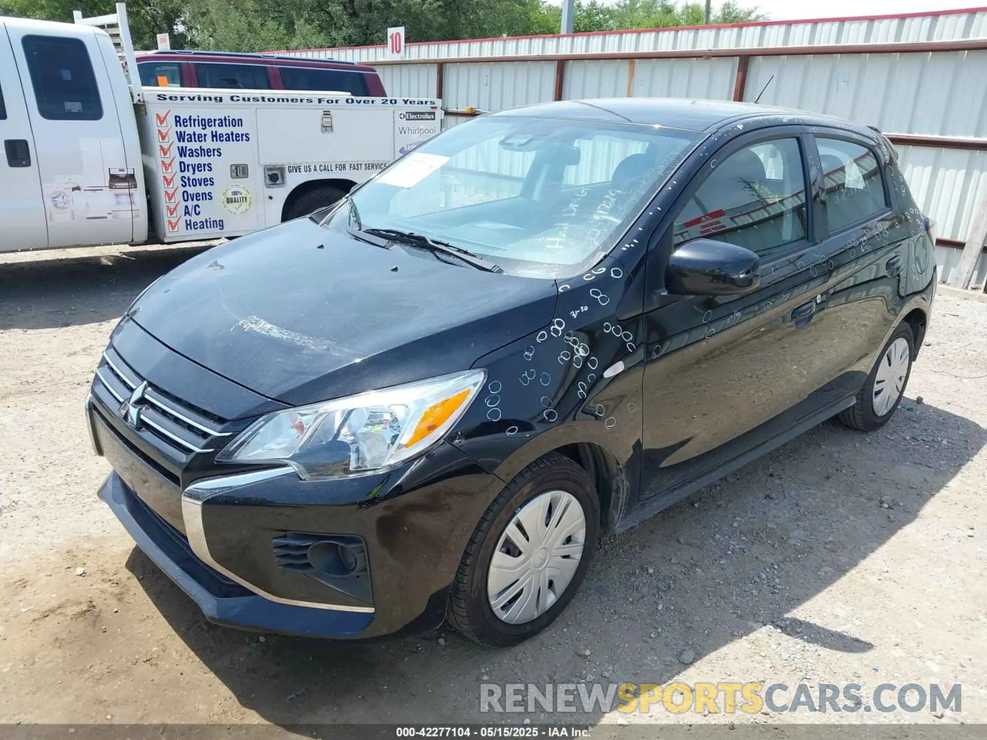 2 Photograph of a damaged car ML32AUHJ5RH011653 MITSUBISHI MIRAGE 2024