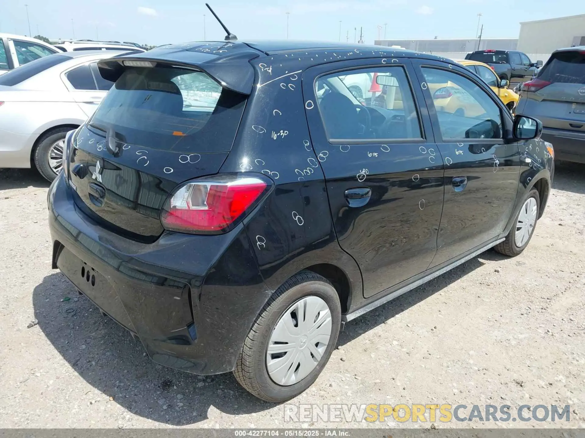 4 Photograph of a damaged car ML32AUHJ5RH011653 MITSUBISHI MIRAGE 2024