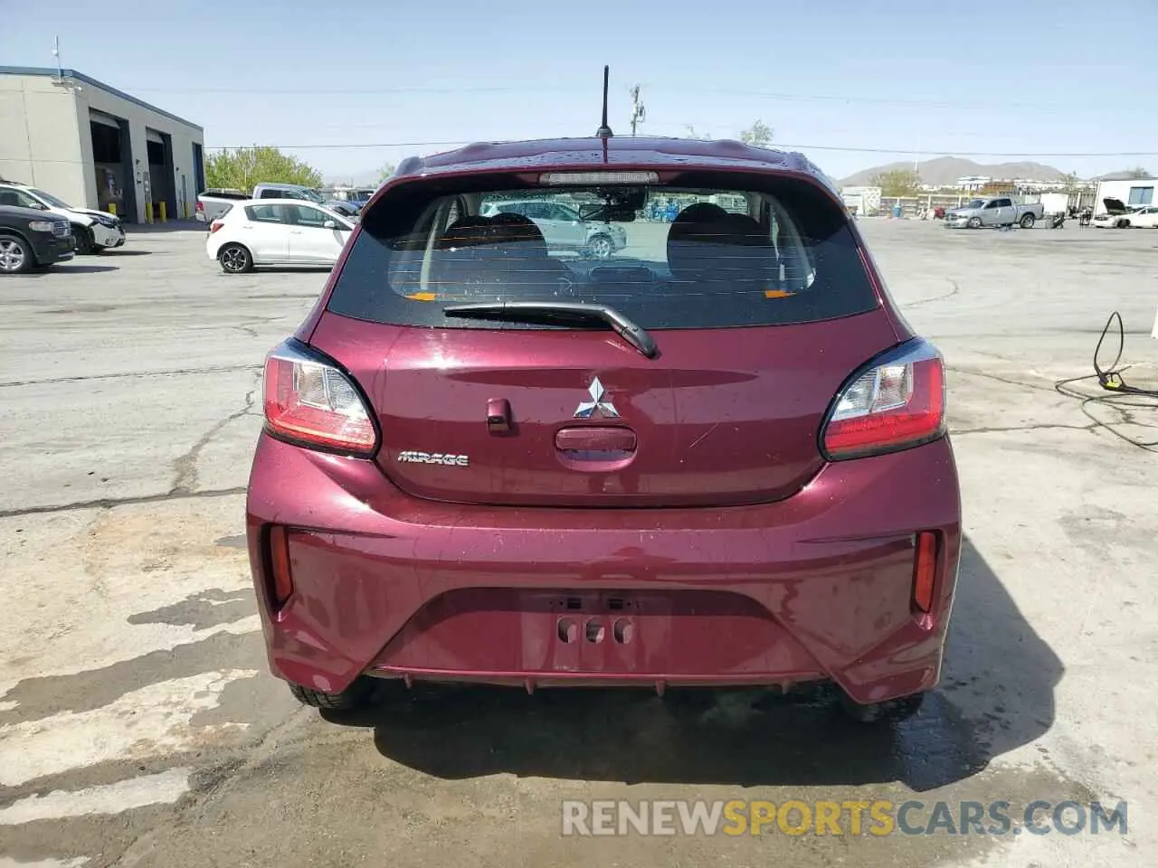 6 Photograph of a damaged car ML32AUHJ5RH012589 MITSUBISHI MIRAGE 2024