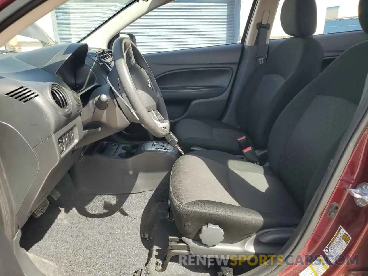 7 Photograph of a damaged car ML32AUHJ5RH012589 MITSUBISHI MIRAGE 2024
