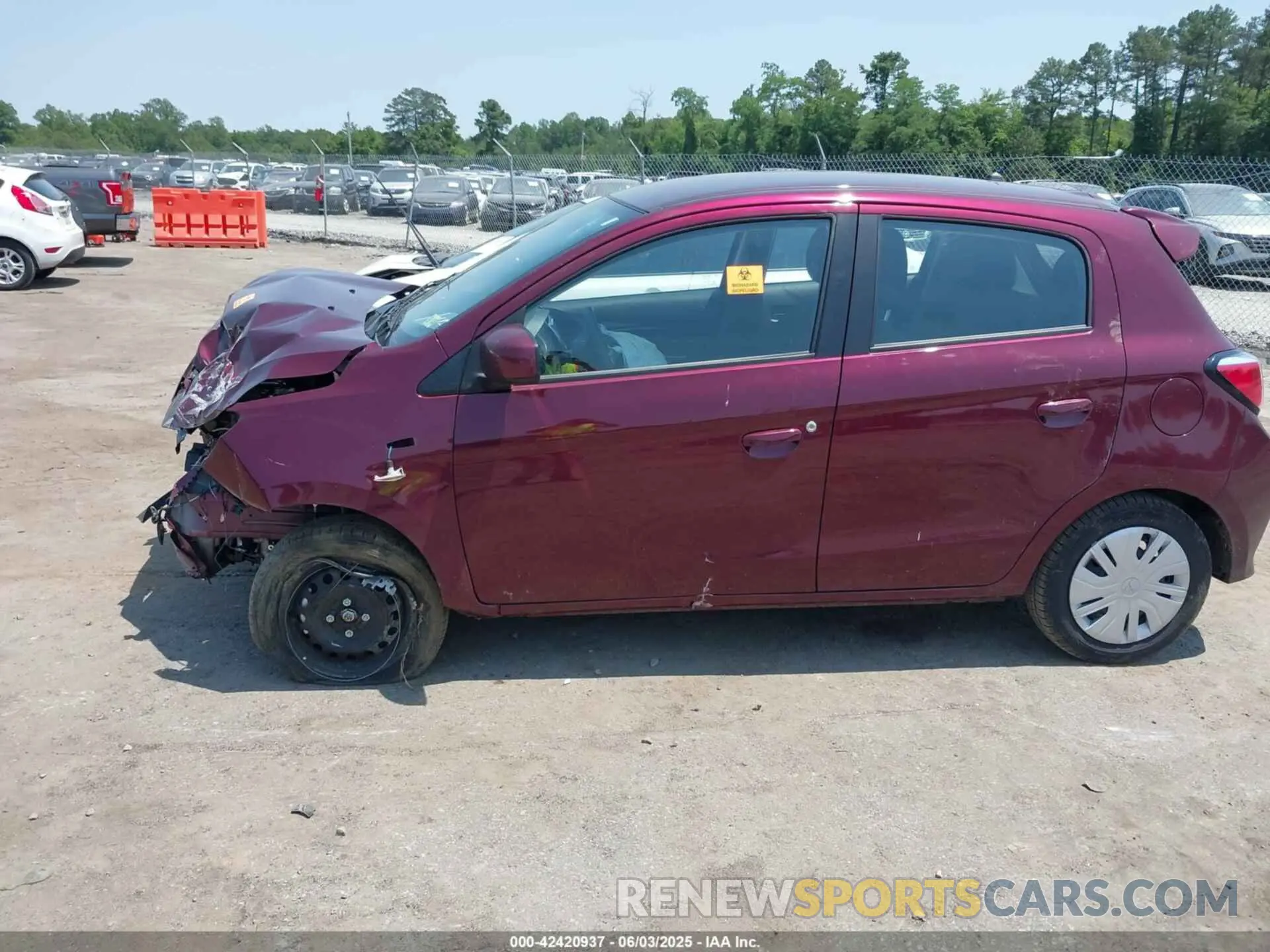 13 Photograph of a damaged car ML32AUHJ5RH012883 MITSUBISHI MIRAGE 2024